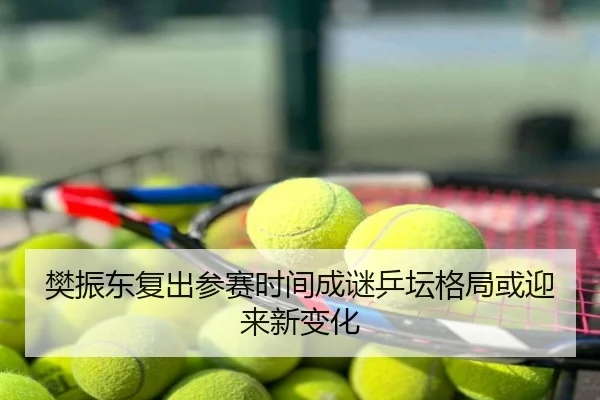 樊振东复出参赛时间成谜乒坛格局或迎来新变化